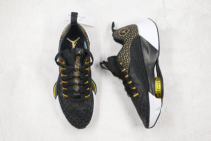 Nike Air Jordan Zoom Renegade Black Gold Sneakers