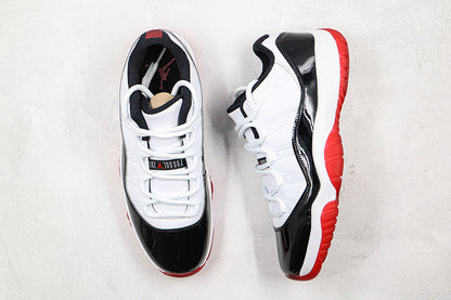 Nike Air Jordan 11 Retro Low  GS Concord Bred White Red Black Sneakers