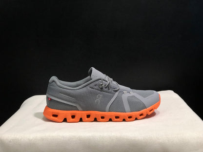 On Running Cloud 5 Lightweight Running Shoes Grey/Orange