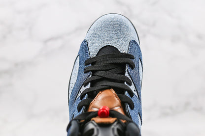 Nike Air Jordan 6 Retro Washed Denim 2019 Blue Sneakers