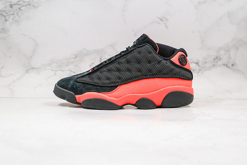 Nike Air Jordan 13 Retro Low Clot Bred Black Red Sneakers