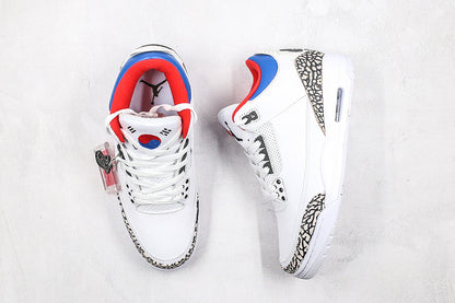 Nike Air Jordan 2018 Korea Seoul Olympics White Soar Atom Red Sneakers