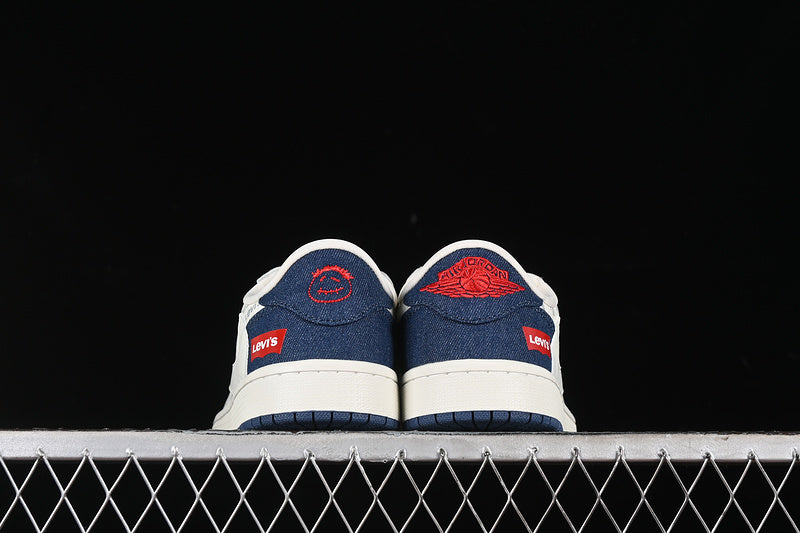 Nike Air Jordan 1 Low Travis Scott  Fragment Design OG Off White Blue Red Sneakers