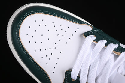 Nike Air Jordan 1 Low White Sail Oxidized Green Sneakers