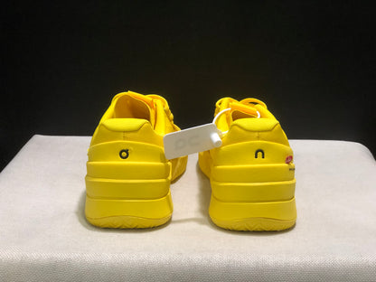 On Running The Roger Pro 2 Breathable Mesh Training Running Shoes Yellow