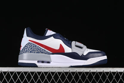 Nike Air Jordan Legacy 312 Low White Varsity Midnight Navy Multicolour Sneakers