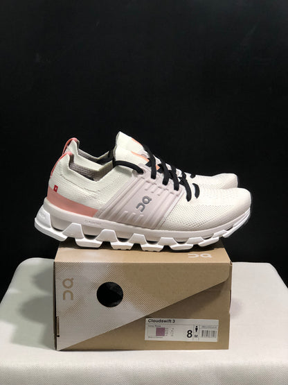 On Running Cloudswift 3 Trendy And Comfortable Running Shoes Ivory/Rose