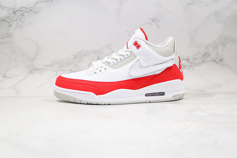 Nike Air Jordan 3 Retro Tinker Air Max 1 White Red Grey Sneakers