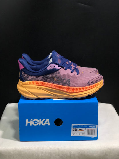 Hoka One One Challenger 7 Shock-absorbing Breathable Running Shoes Sneakers Pink