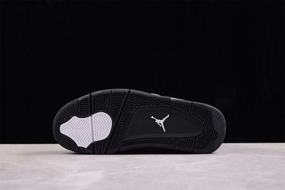 Nike Air Jordan 4 Retro LightI Iron Ore Sail Neutral Grey Black Sole Sneakers