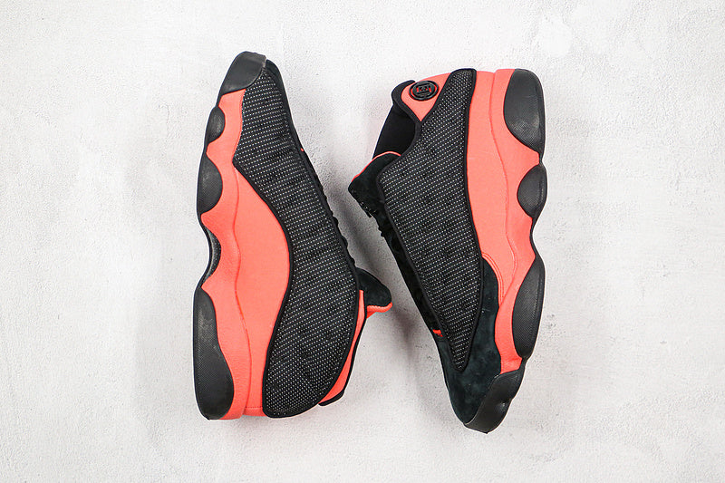 Nike Air Jordan 13 Retro Low Clot Bred Black Red Sneakers