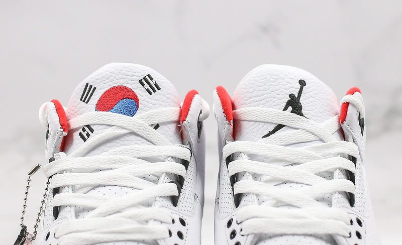 Nike Air Jordan 2018 Korea Seoul Olympics White Soar Atom Red Sneakers