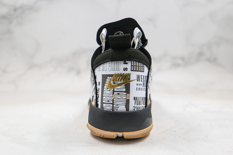 Nike Air Jordan 34 Black White Sneakers