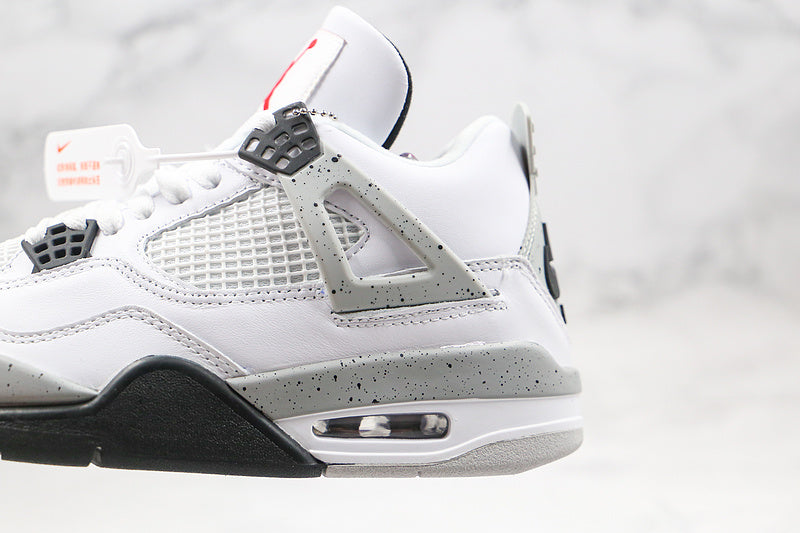 Nike Air Jordan 4 Retro OG White Cement Sneakers