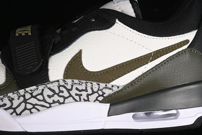 Nike Air Jordan Legacy 312 Low White Black Green Sneakers