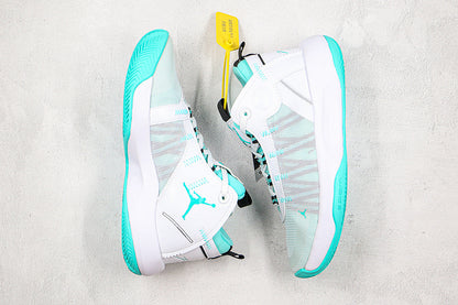 Nike air Jordan Jumpman 2020 White Tiffany Blue Sneakers