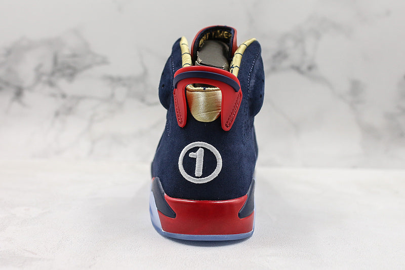 Nike Air Jordan 6 Retro 2019 Doernbecher Midnight Navy Sneakers