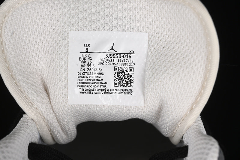 Nike Air Jordan 1 Low White Dark Grey Sneakers