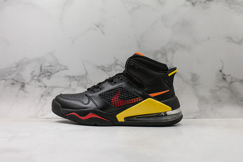 Nike Air Jordan Mars 270 Black Orange Yellow Sneakers