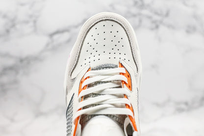 Nike Air Jordan Mars 270 White Orange Sneakers