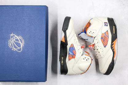 Nike Air Jordan 5 Retro International Flight Ivory White Sneakers