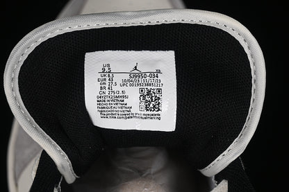 Nike Air Jordan 1 Low Black Beige Grey Sneakers