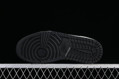 Nike Air Jordan 1 Low Black White Grey Pink Sneakers