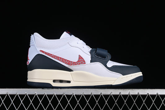 Nike Air Jordan Legacy 312 Low White Navy Sneakers