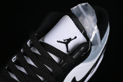 Nike Air Jordan 1 Low White Black Blue Sneakers