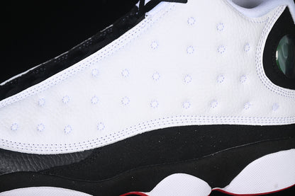 Nike Air Jordan 13 Retro Black White Sneakers