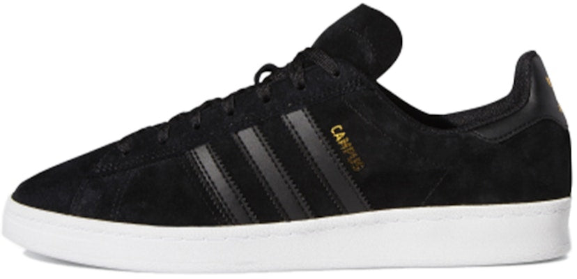 Adidas Originals Campus Adv Black White Gold FV5946 Shoes