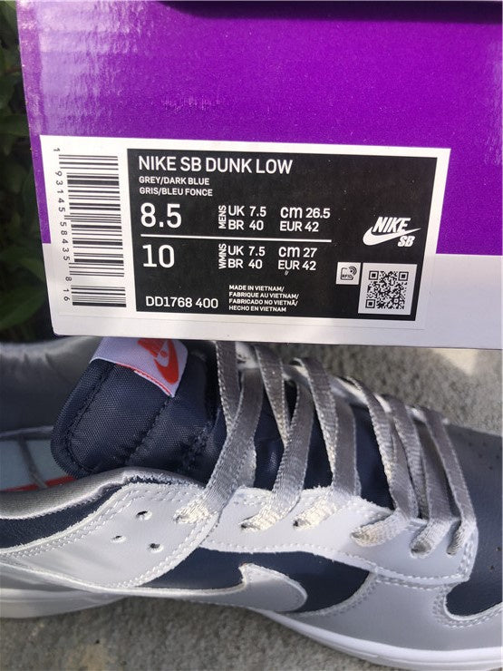 Nike Dunk Low SP College Navy Silver Sneakers