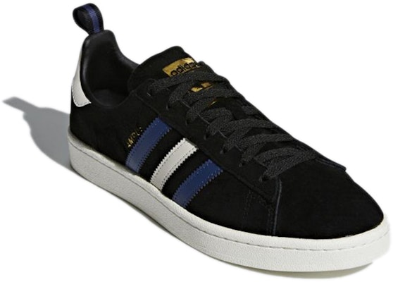Adidas Originals Campus Cozy Wear-Resistant Black Blue CQ2049 Shoes