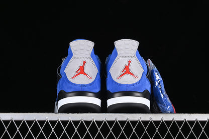 Nike Air Jordan 4 Retro Eminem Encore Black Blue Sneakers