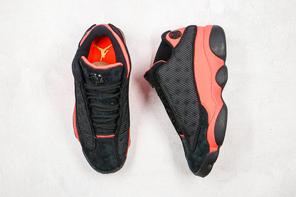 Nike Air Jordan 13 Retro Low Clot Bred Black Red Sneakers