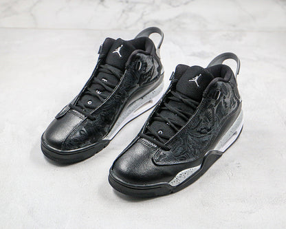 Nike Air Jordan Retro Dub Zero Black Cement Sneakers