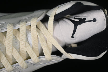 Nike Air Jordan 5 Retro Black Coconut Milk Sneakers