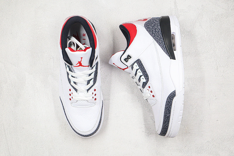 Nike Air Jordan 3 Retro SE-T CO JP Fire Red Denim Sneakers