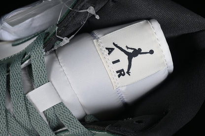 Nike Air Jordan 1 Mid Anthracite Jade Smoke Sail Legend Sneakers