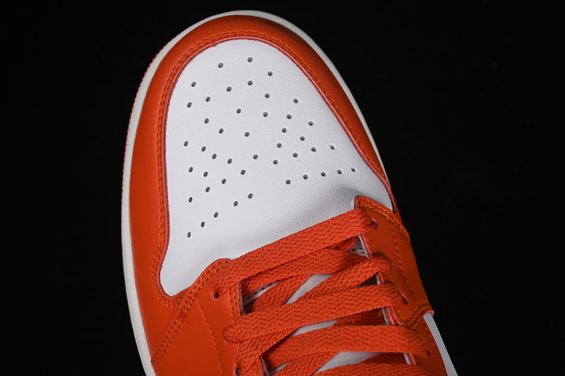 Nike Air Jordan 1 High White Orange Sneakers