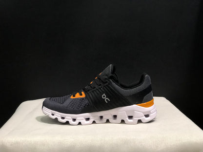 On Running Cloudswift Cushioning Running Shoes Dark Grey/Black/Orange