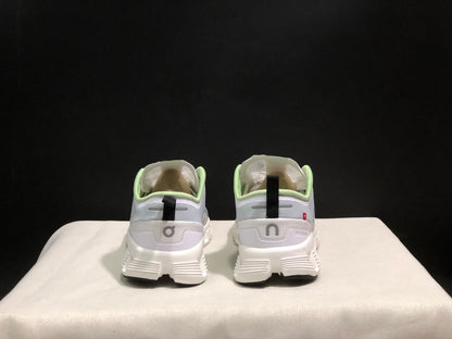 On Running Cloud X Shift Breathable And Shock-Absorbing Lightweight Running Shoes Light Grey/Light Green