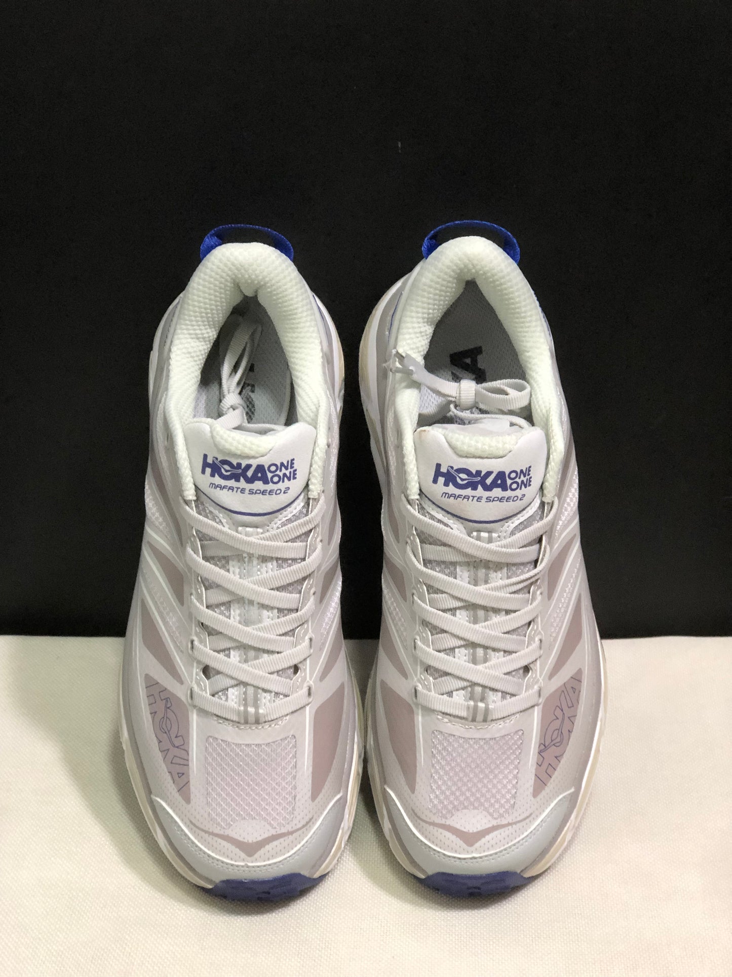 Hoka One One Mafate Speed 2 Mountain Anti-slip Running Shoes Sneakers White