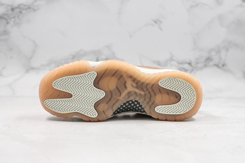 Nike Air Jordan 11 Retro Low-Top Rose Gold Sneakers