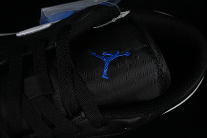 Nike Air Jordan 1 Low Black White Game Royal Sneakers