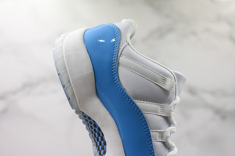 Nike Air Jordan 11 Retro Low White University Blue UNC Sneakers