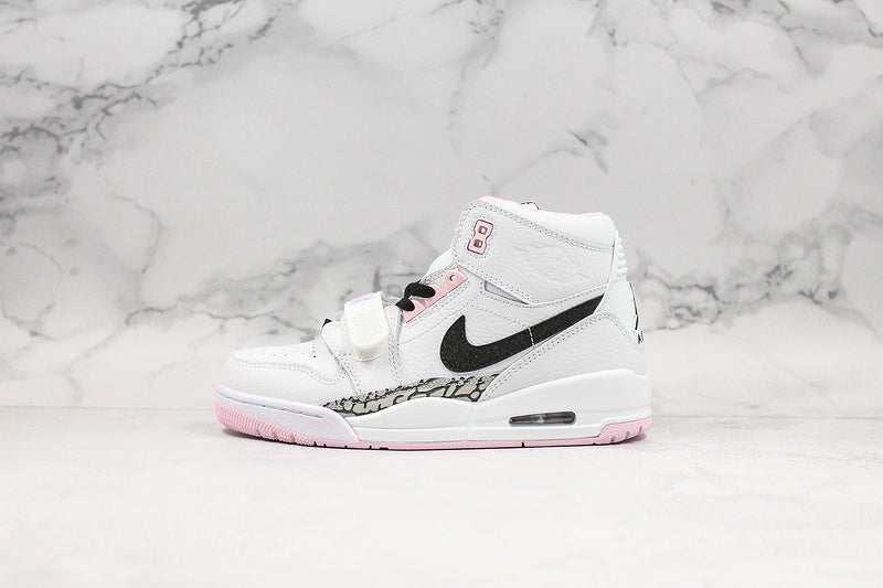 Nike Air Jordan Legacy 312 White Pink Foam Sneakers