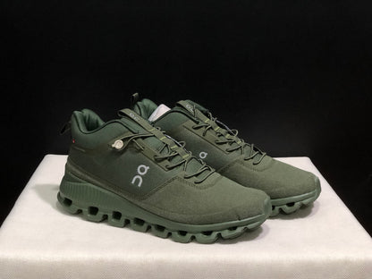 On Running Cloud Hi Edge Outdoor Training Running Shoes Forest Green