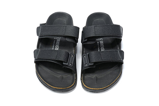 Birkenstock Pure Black Velcro Casual Slippers