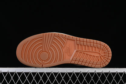 Nike Air Jordan 1 Low Phantom Coconut Milk Amber Brown Multicolour Sneakers